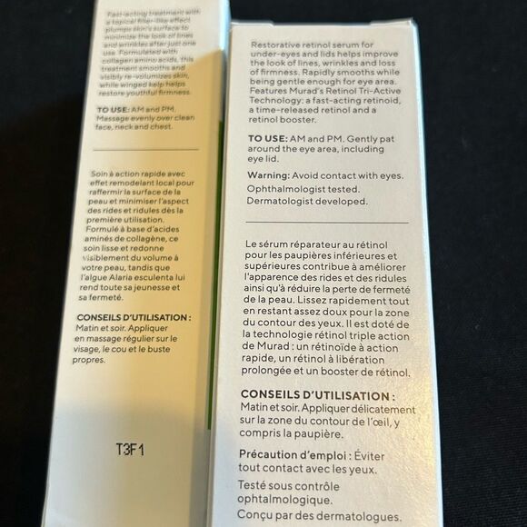 Murad Resurgence Retinol Renewal Eye Serum, Collagen Infusion & Cleansing Cream - Picture 4 of 9